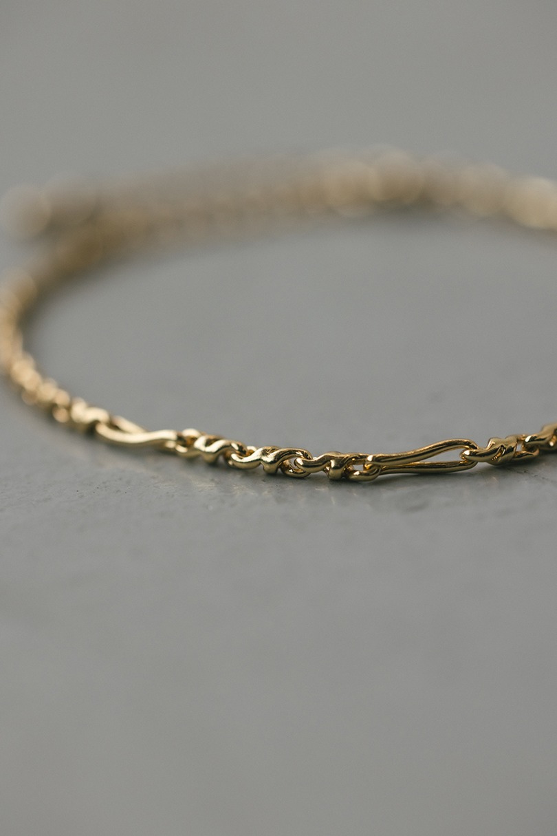 ミックスチェーンブレスレット 詳細画像 GLD 6