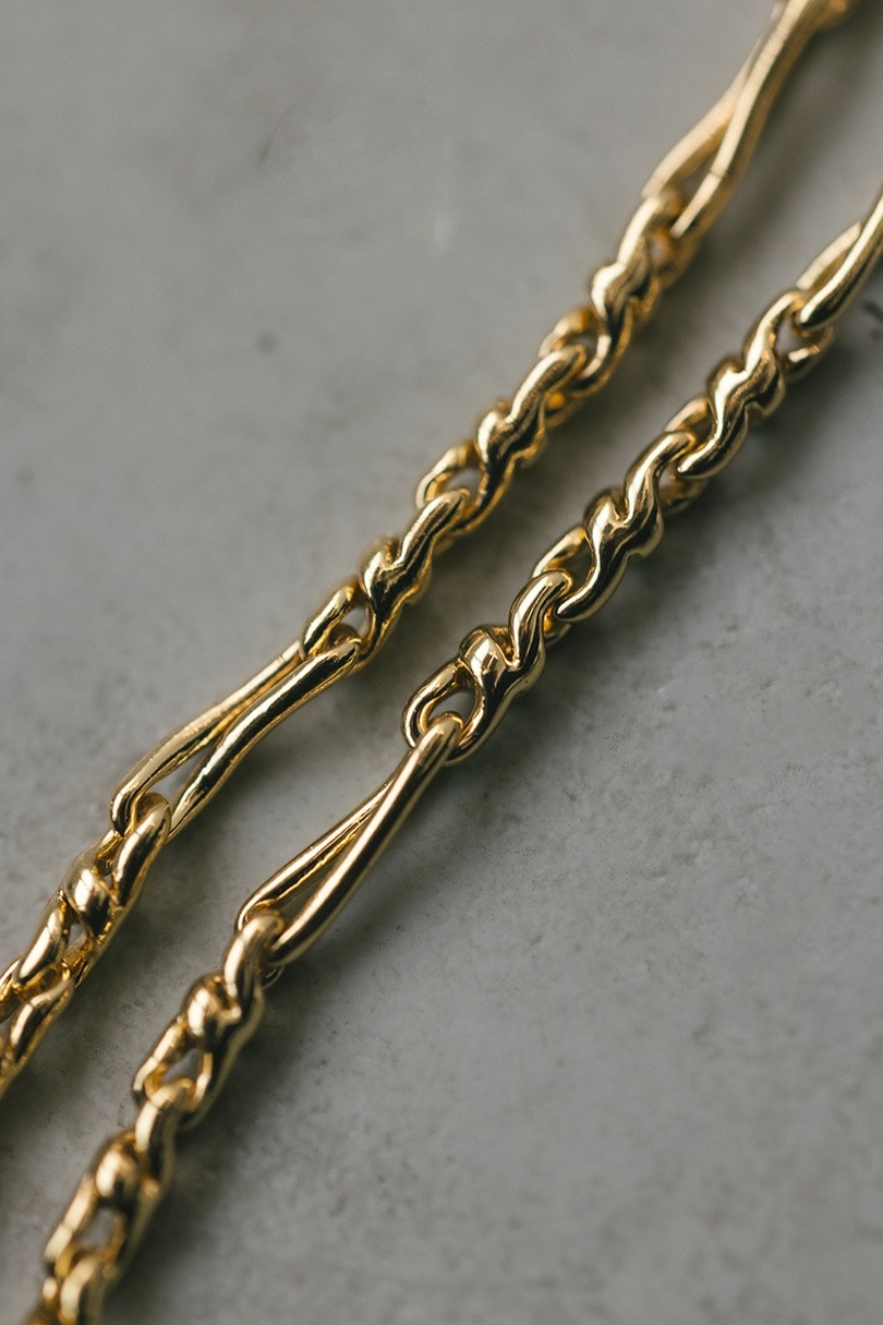 ミックスチェーンブレスレット 詳細画像 GLD 7