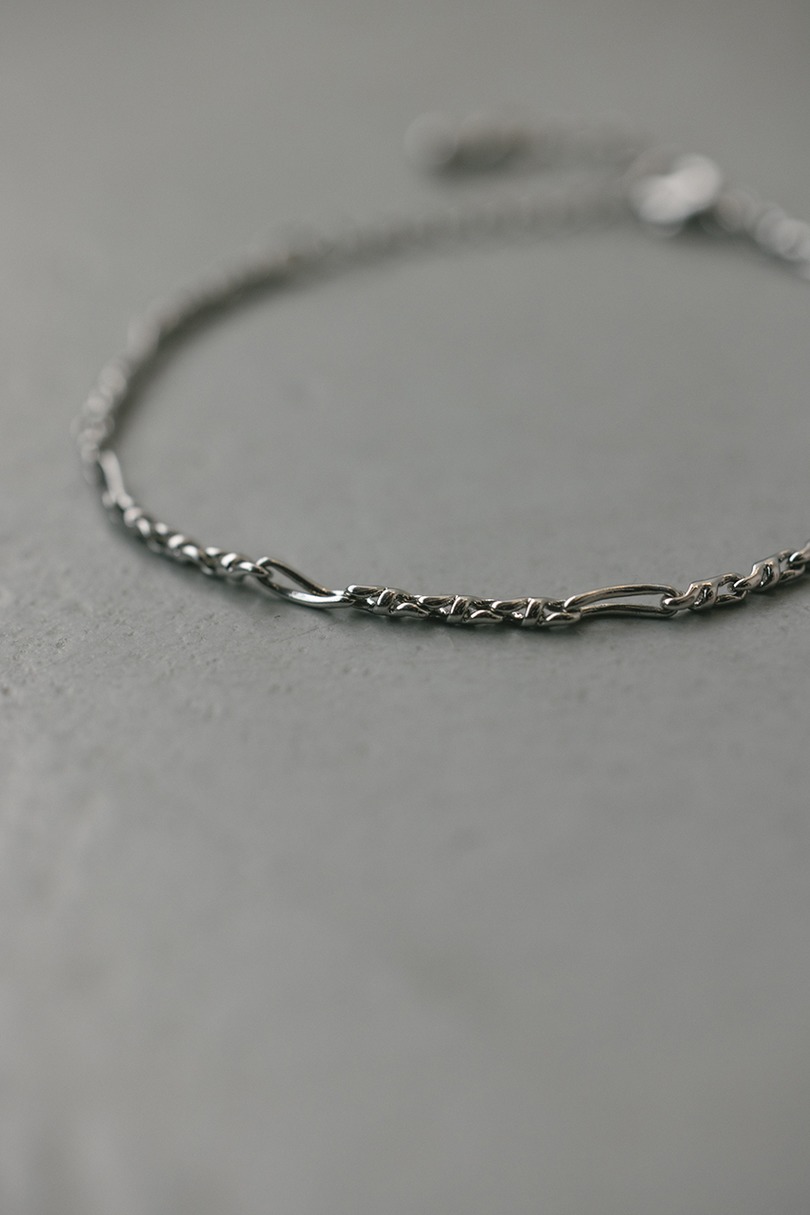 ミックスチェーンブレスレット 詳細画像 SLV 10