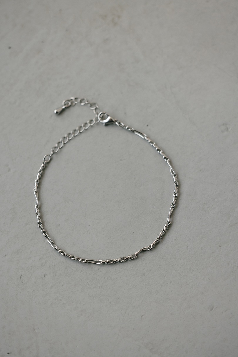 ミックスチェーンブレスレット 詳細画像 SLV 3