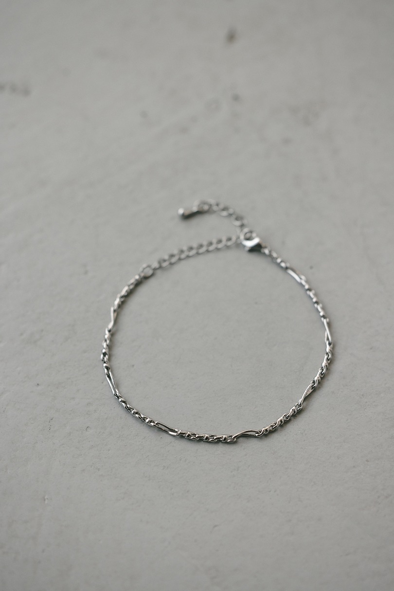 ミックスチェーンブレスレット 詳細画像 SLV 4