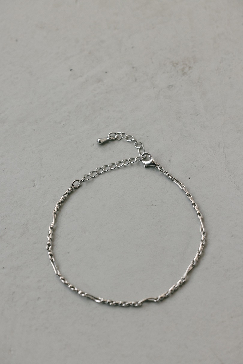 ミックスチェーンブレスレット 詳細画像 SLV 5