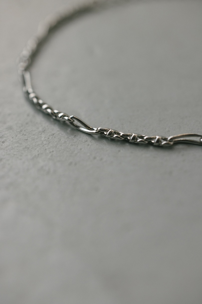 ミックスチェーンブレスレット 詳細画像 SLV 9