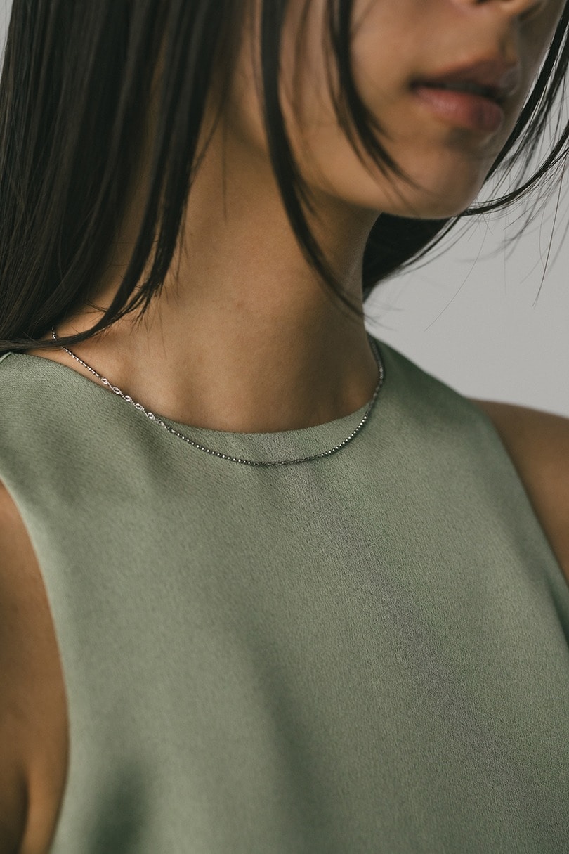 グレインチェーンネックレス 詳細画像 SLV 2