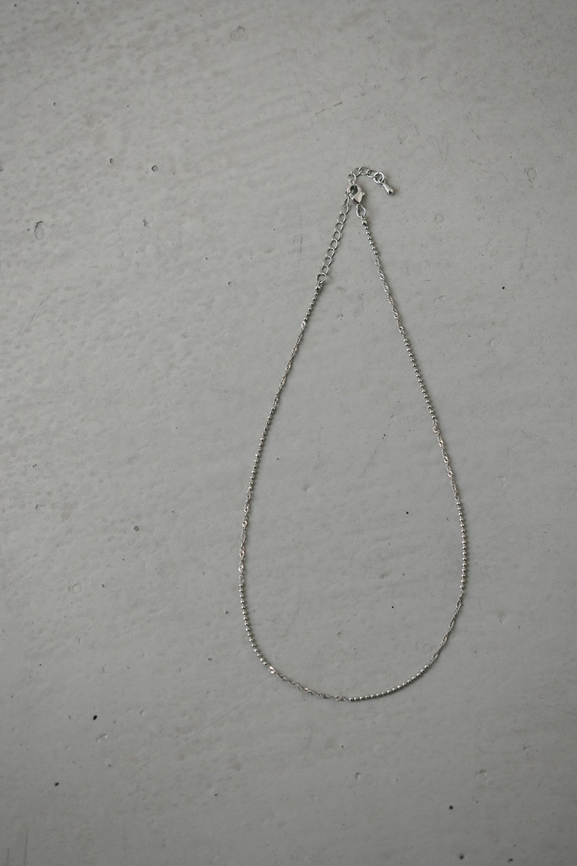 グレインチェーンネックレス 詳細画像 SLV 3