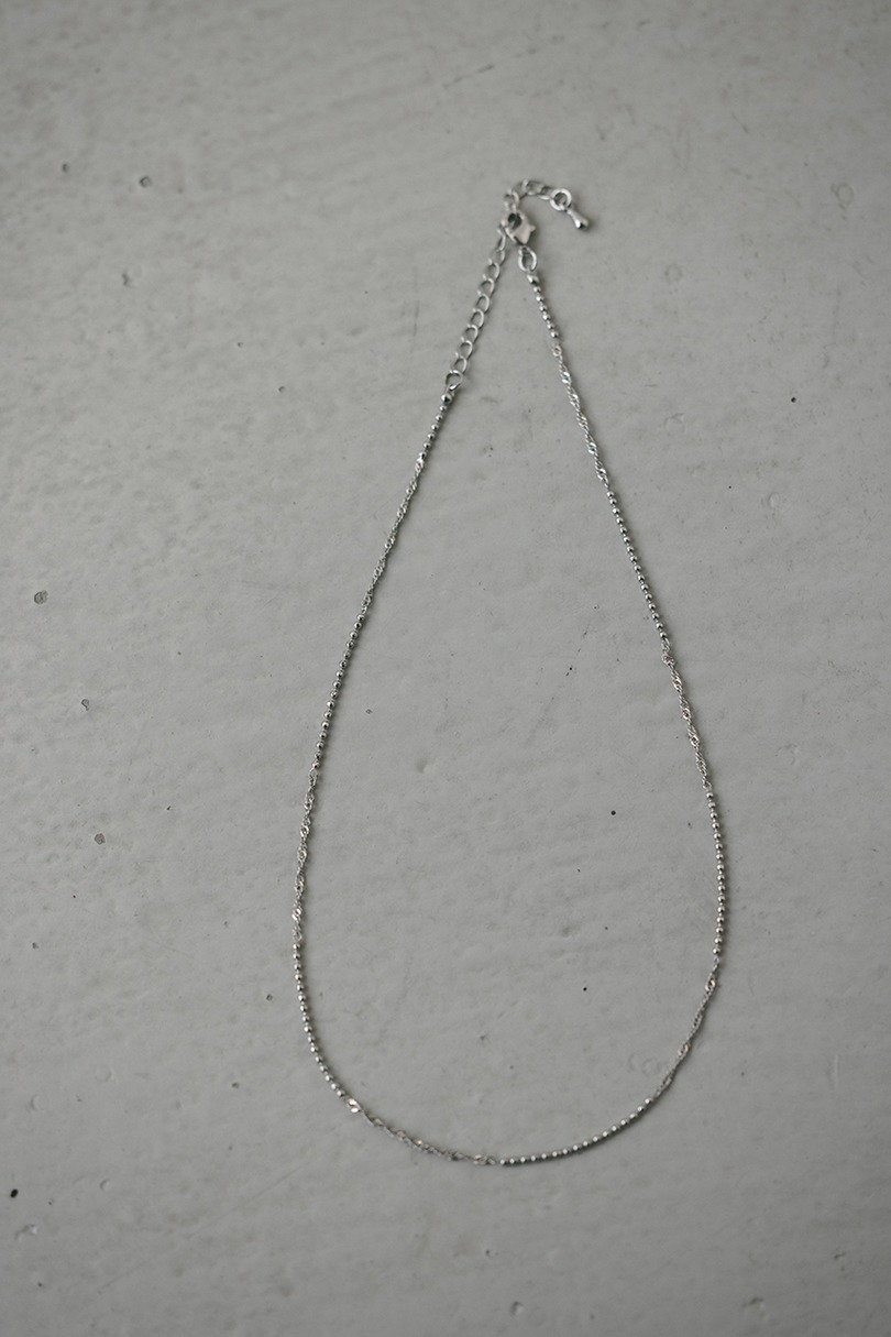 グレインチェーンネックレス 詳細画像 SLV 4