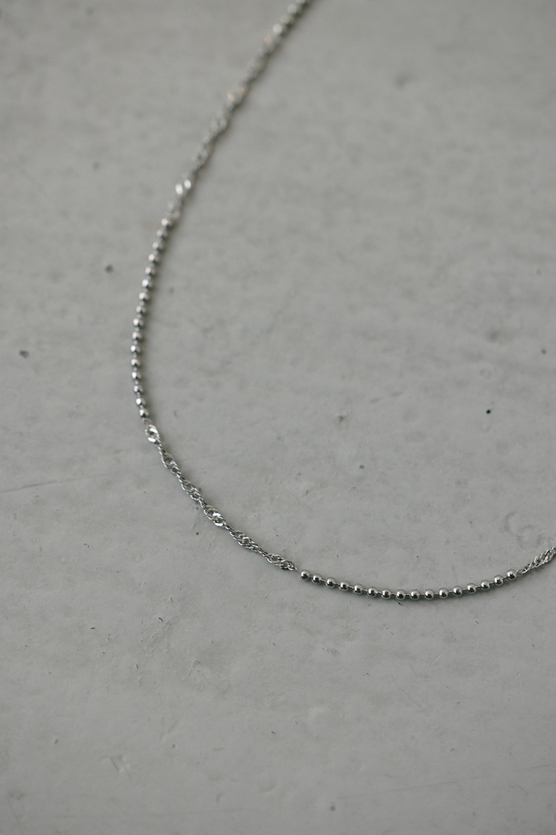 グレインチェーンネックレス 詳細画像 SLV 6