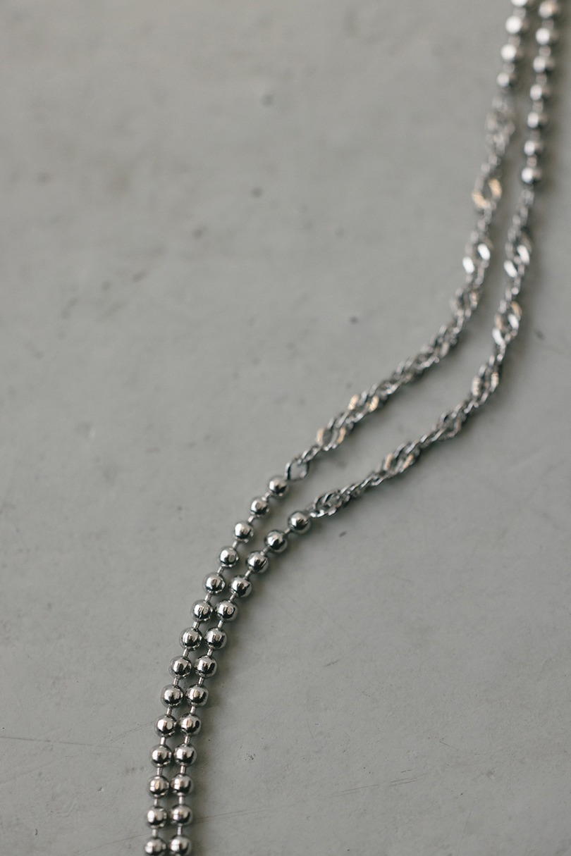 グレインチェーンネックレス 詳細画像 SLV 8