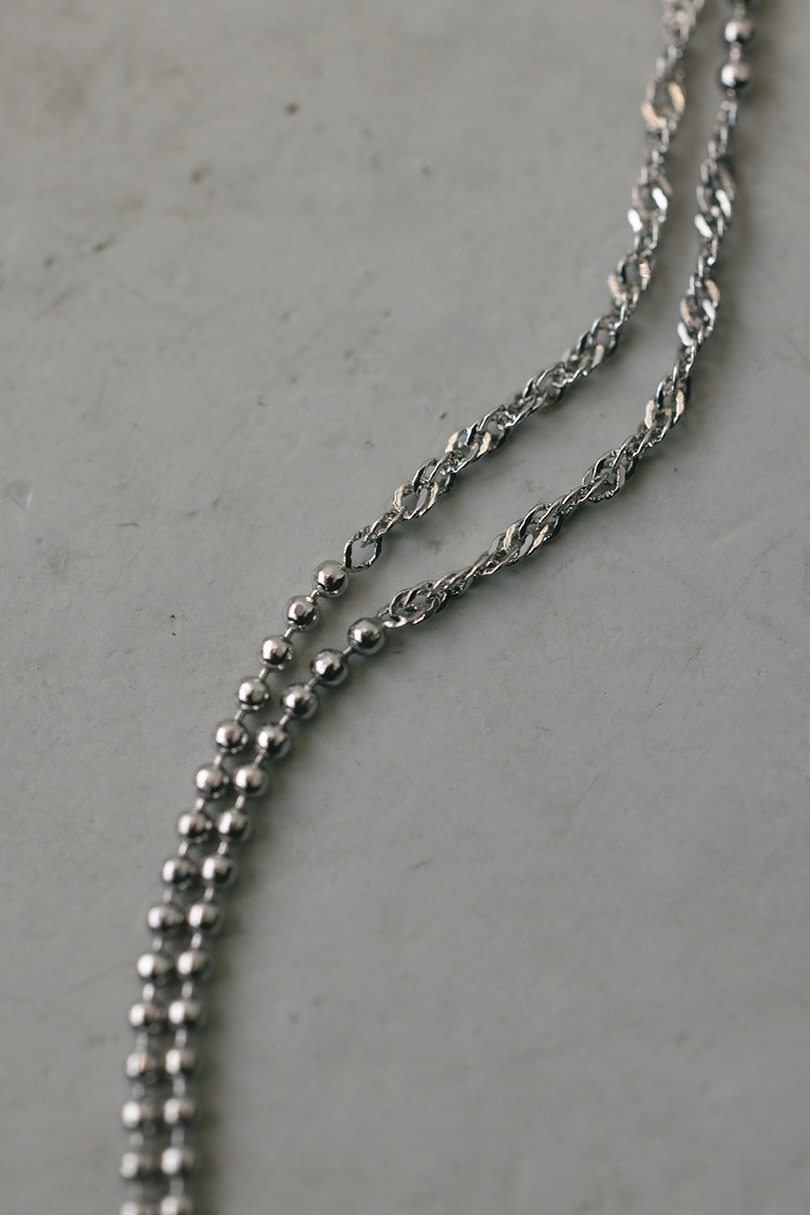 グレインチェーンネックレス 詳細画像 SLV 9