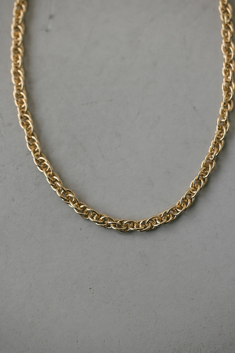 ツイストチェーンネックレス 詳細画像 GLD 6