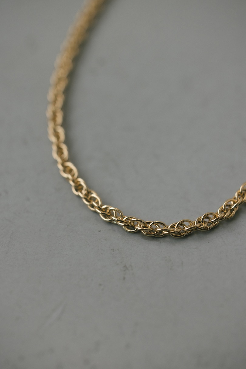 ツイストチェーンネックレス 詳細画像 GLD 7