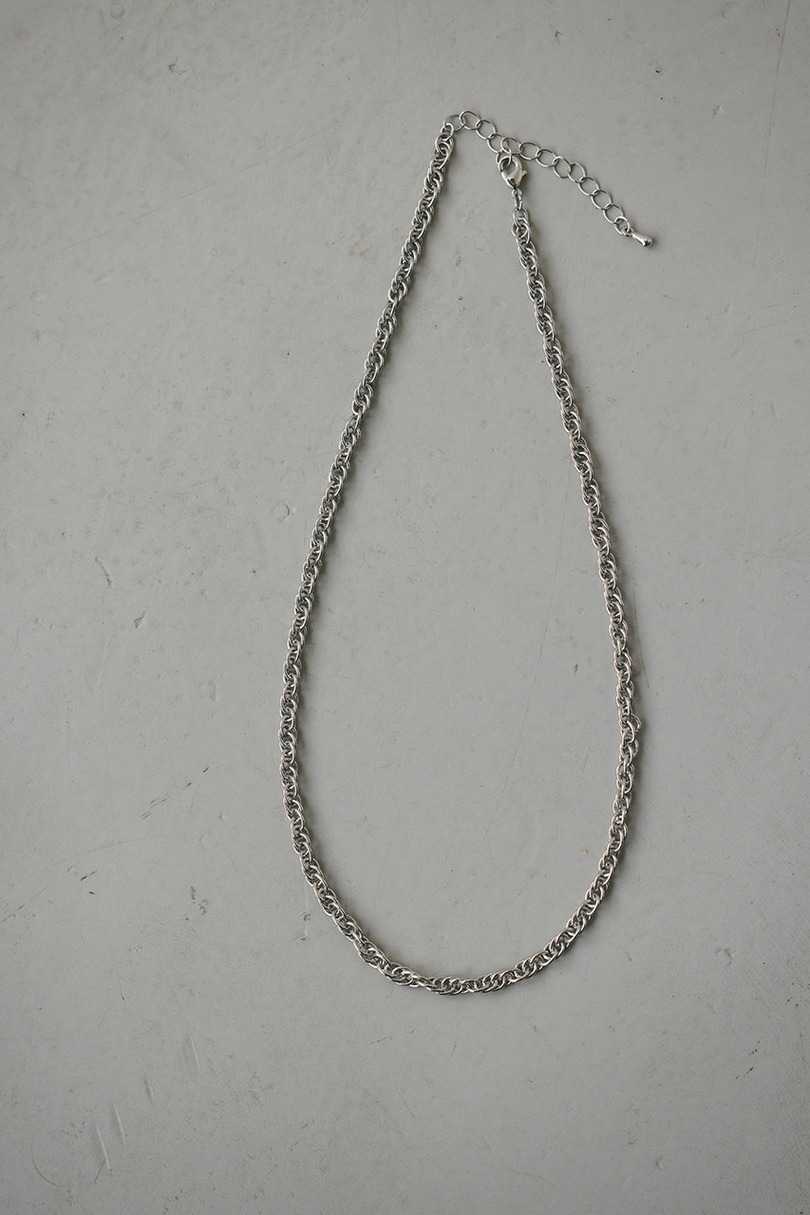 ツイストチェーンネックレス 詳細画像 SLV 2