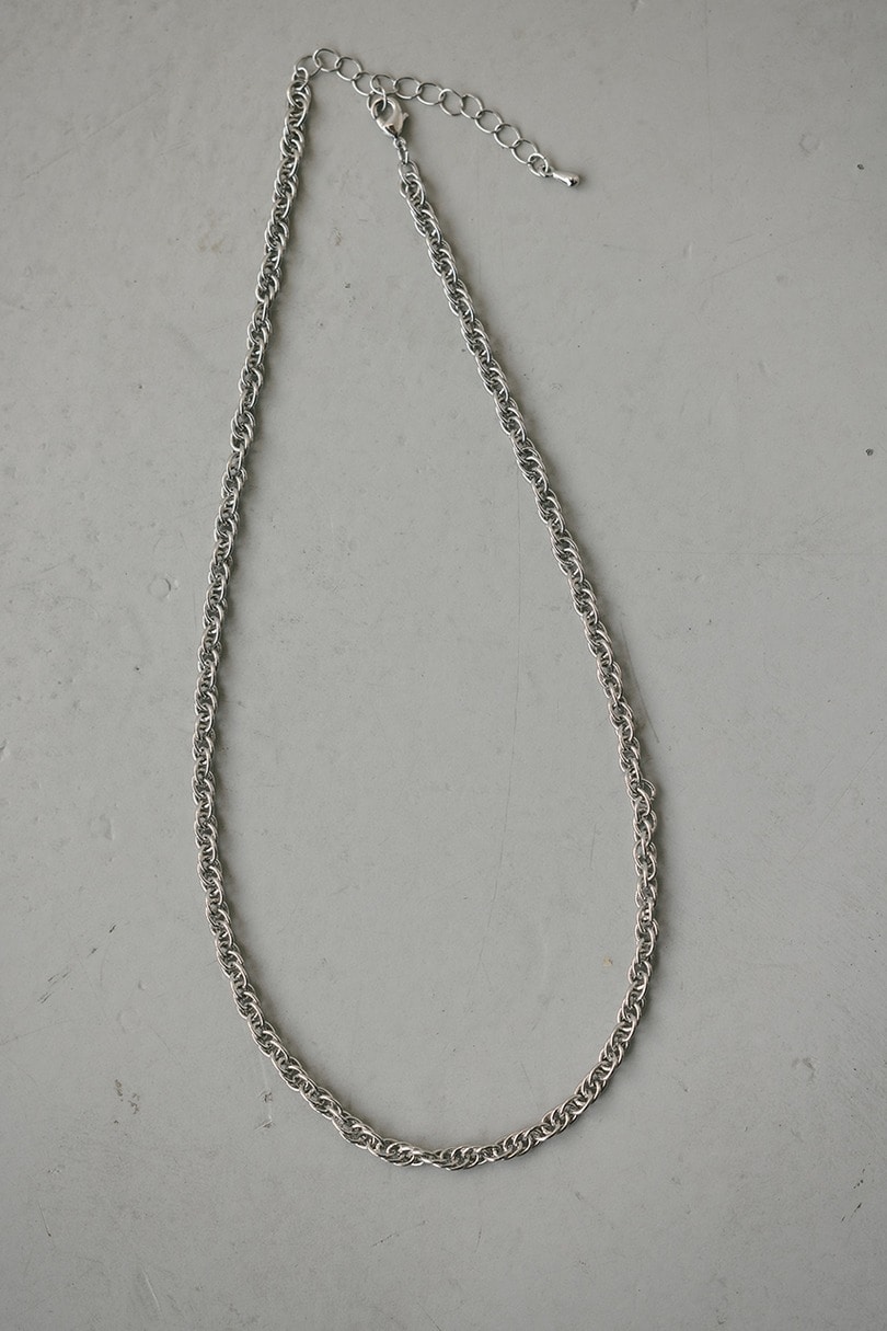 ツイストチェーンネックレス 詳細画像 SLV 4