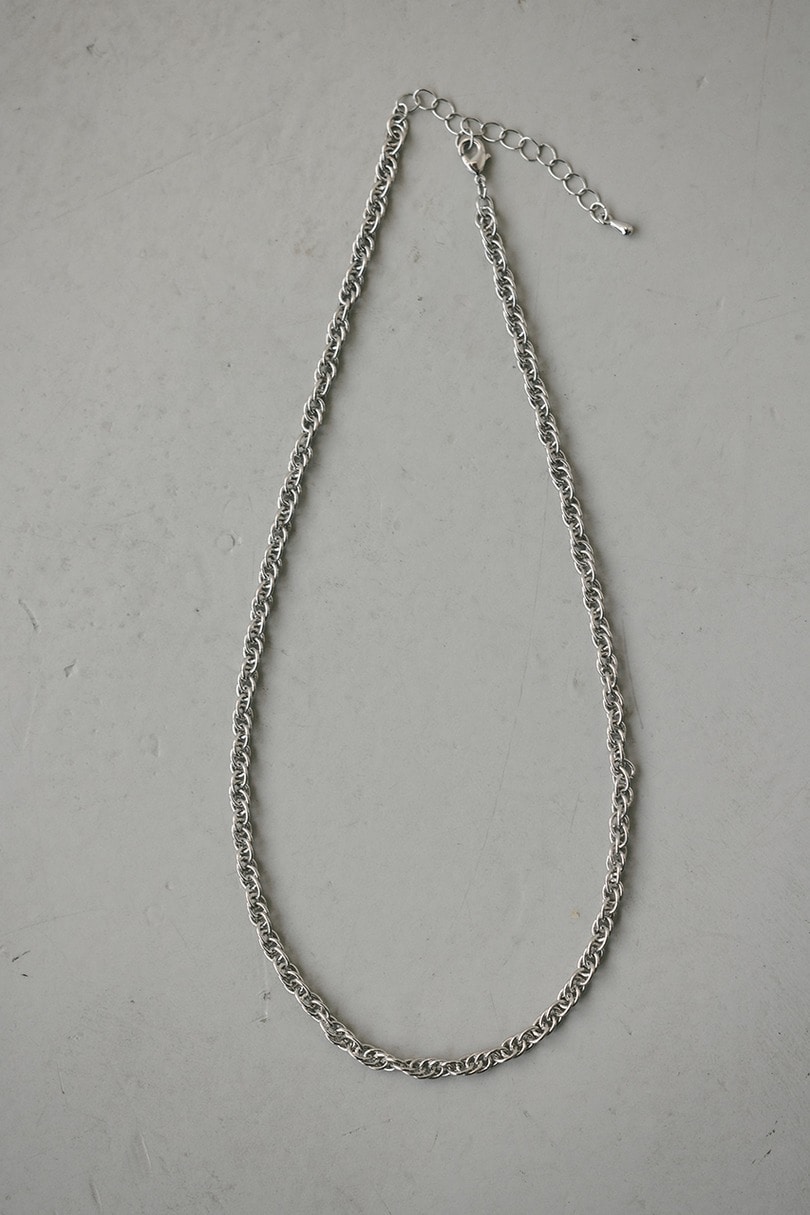 ツイストチェーンネックレス 詳細画像 SLV 5