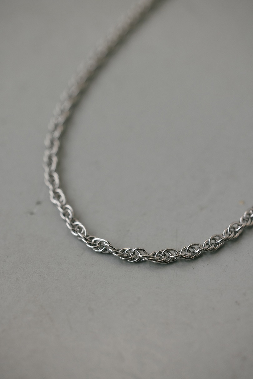 ツイストチェーンネックレス 詳細画像 SLV 7