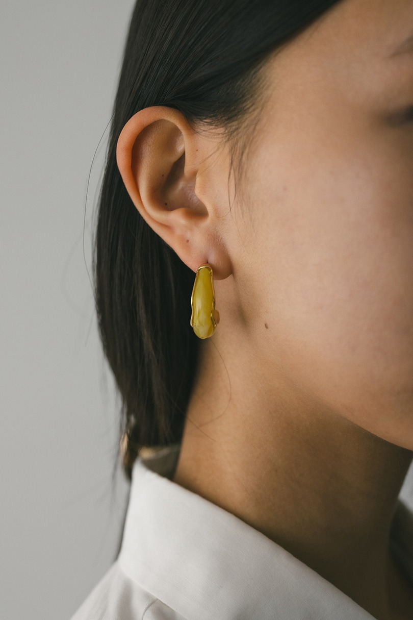 マーブルハーフピアス 詳細画像 GLD 2