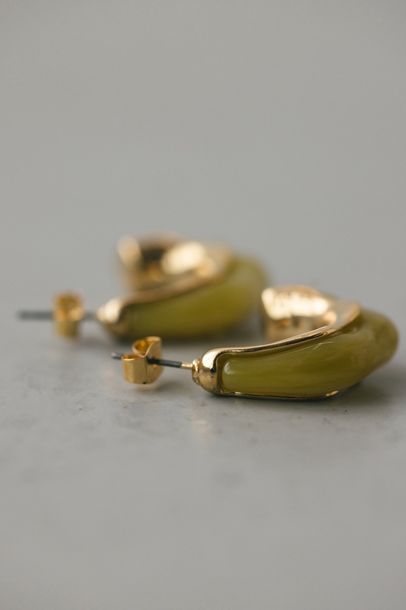 マーブルハーフピアス 詳細画像 GLD 7