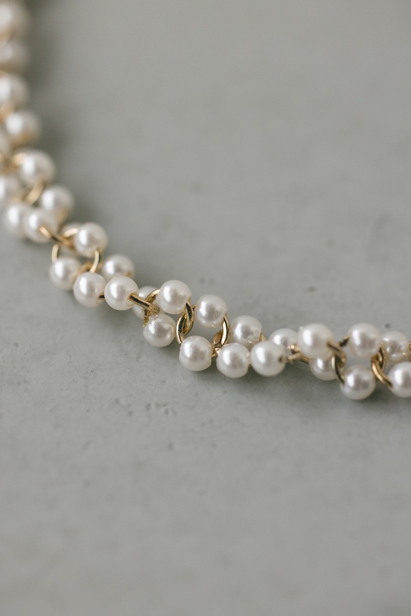 パールチェーンネックレス 詳細画像 GLD 5