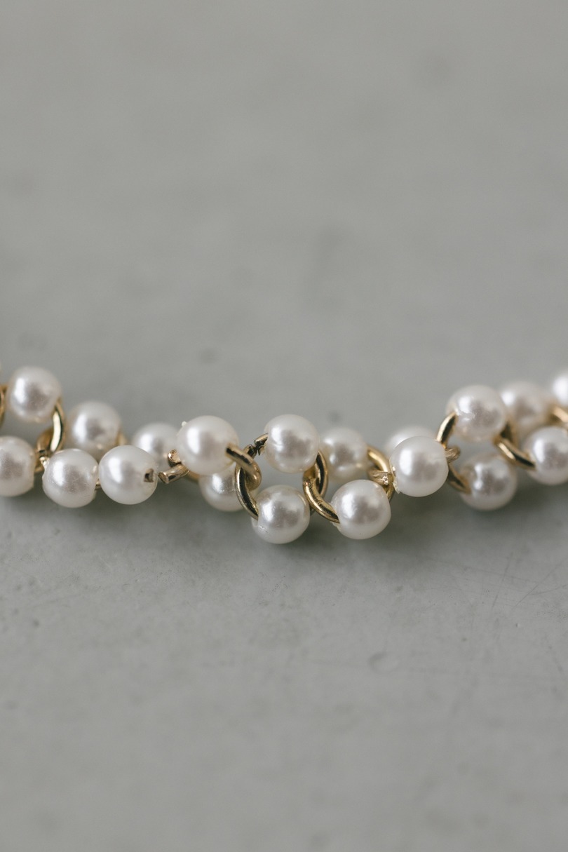 パールチェーンネックレス 詳細画像 GLD 6