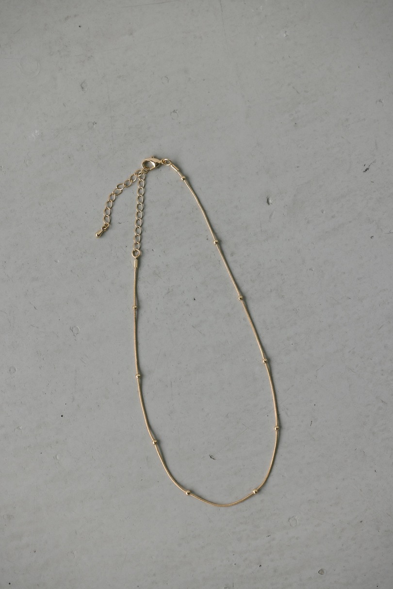 スネイクボールネックレス 詳細画像 GLD 3