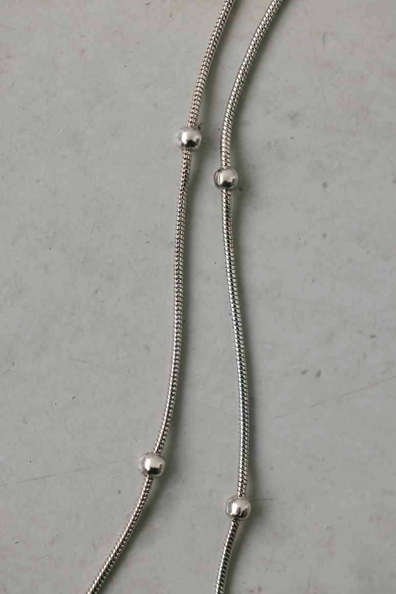 スネイクボールネックレス 詳細画像 SLV 4