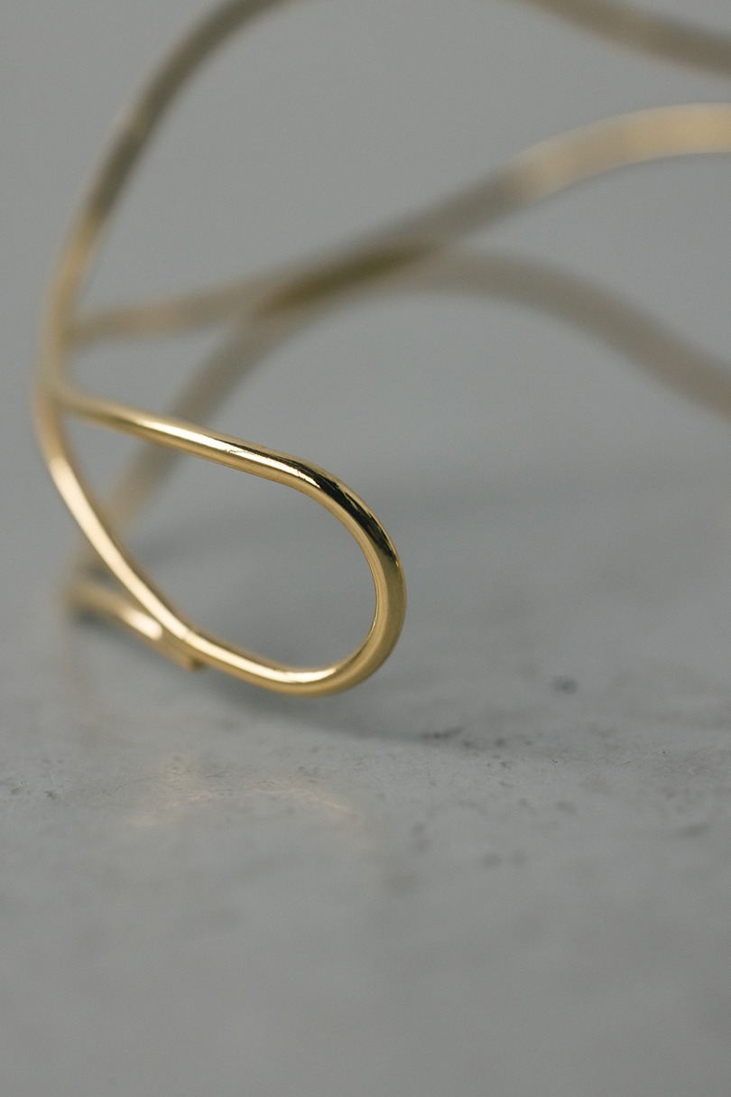 ラインアートバングル 詳細画像 GLD 6