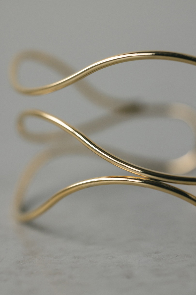 ラインアートバングル 詳細画像 GLD 7