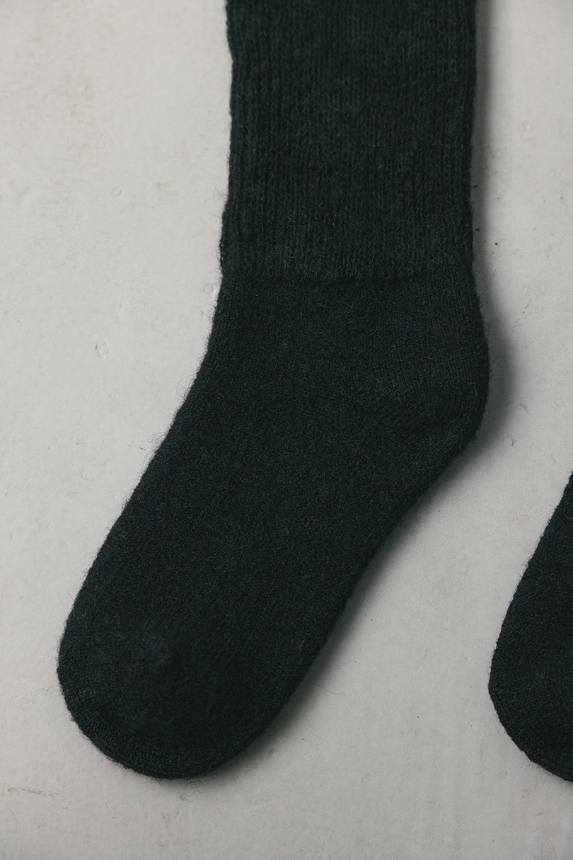 ソフトリブハイソックス 詳細画像 BLK 3