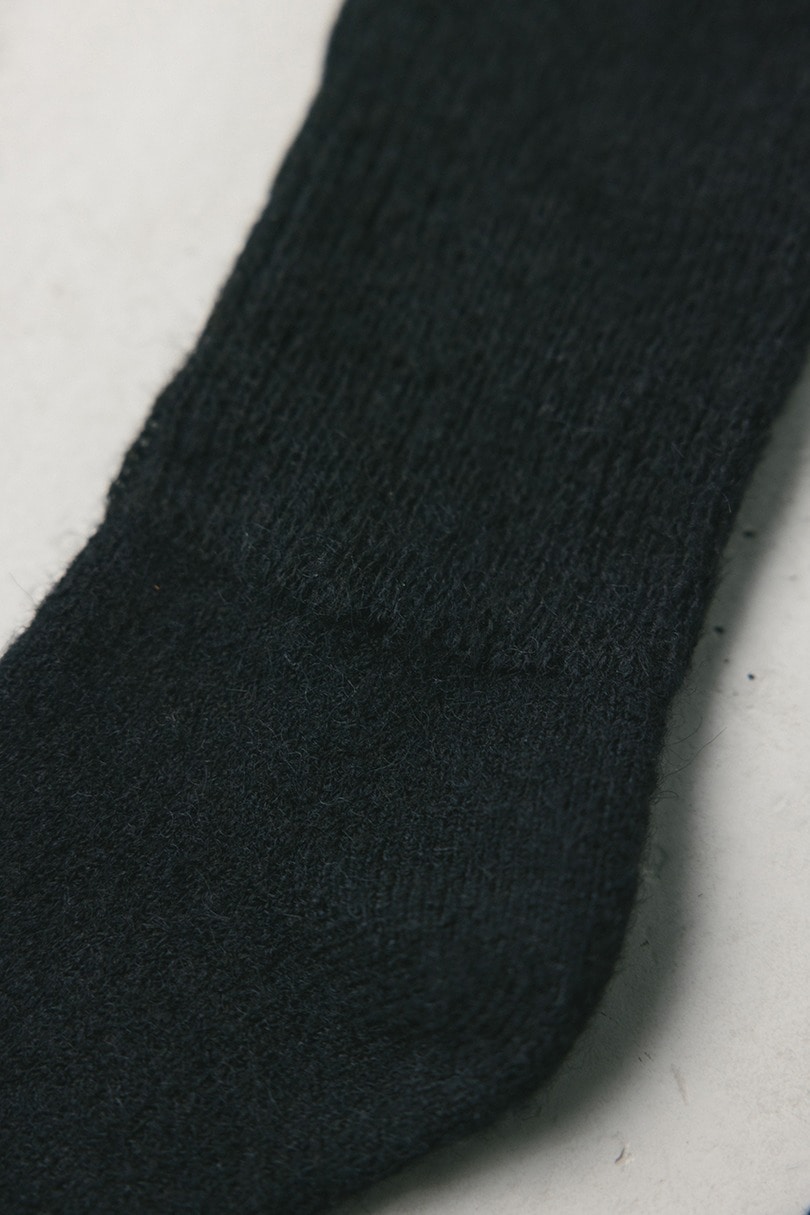 ソフトリブハイソックス 詳細画像 BLK 4