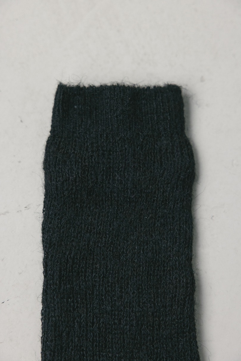 ソフトリブハイソックス 詳細画像 BLK 5