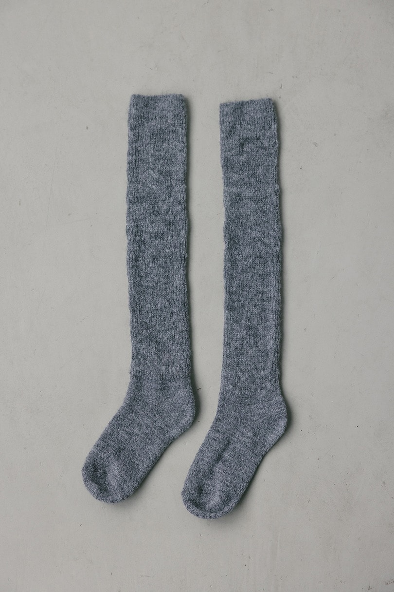 ソフトリブハイソックス