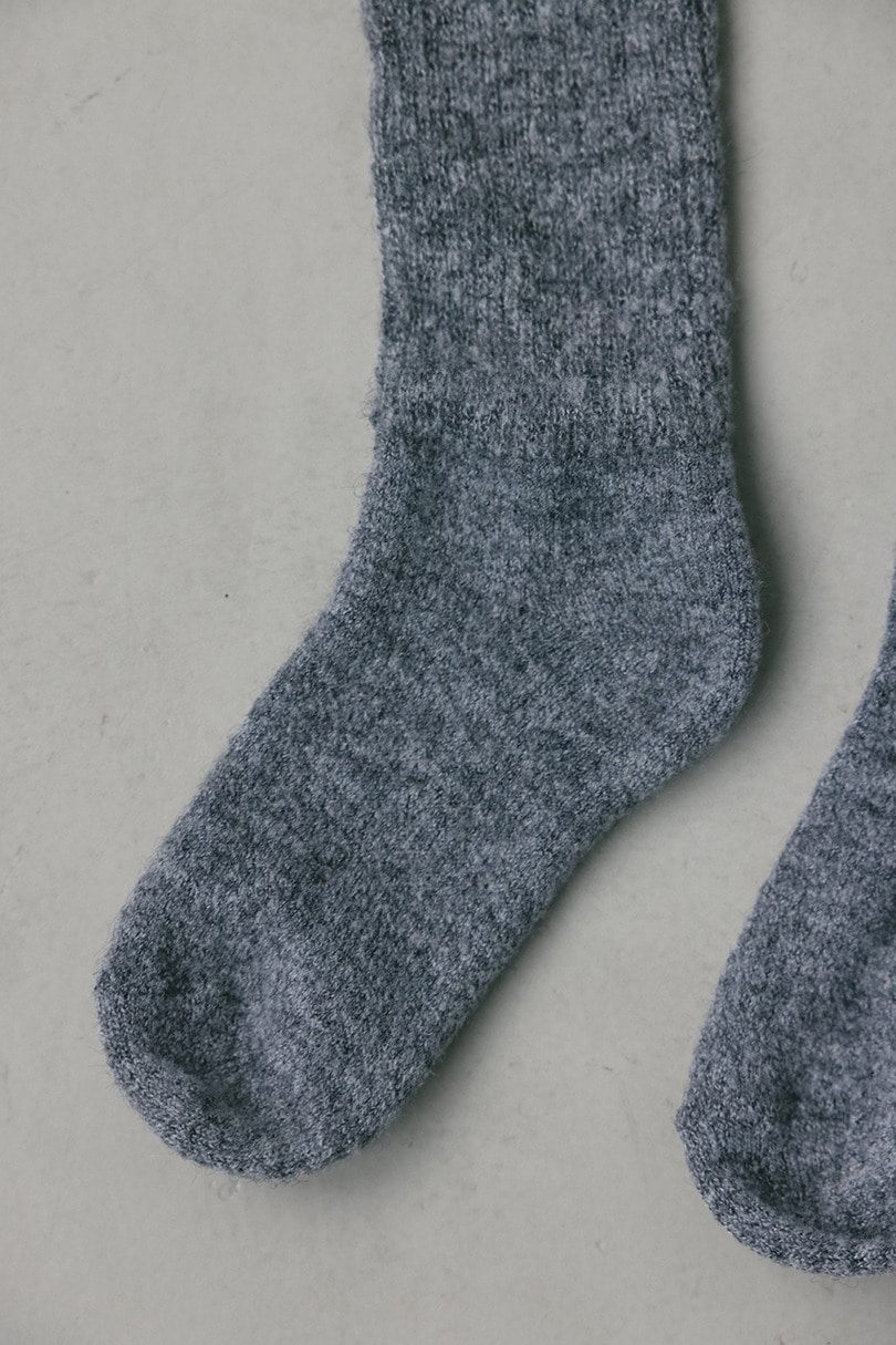 ソフトリブハイソックス 詳細画像 GRY 3