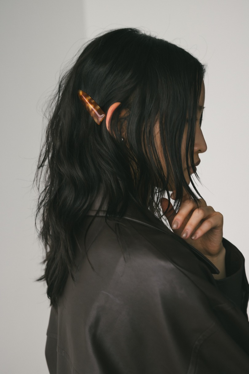 ニュアンスマーブルミニヘアクリップ