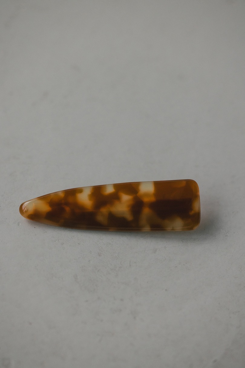 ニュアンスマーブルミニヘアクリップ 詳細画像 柄BRN 3