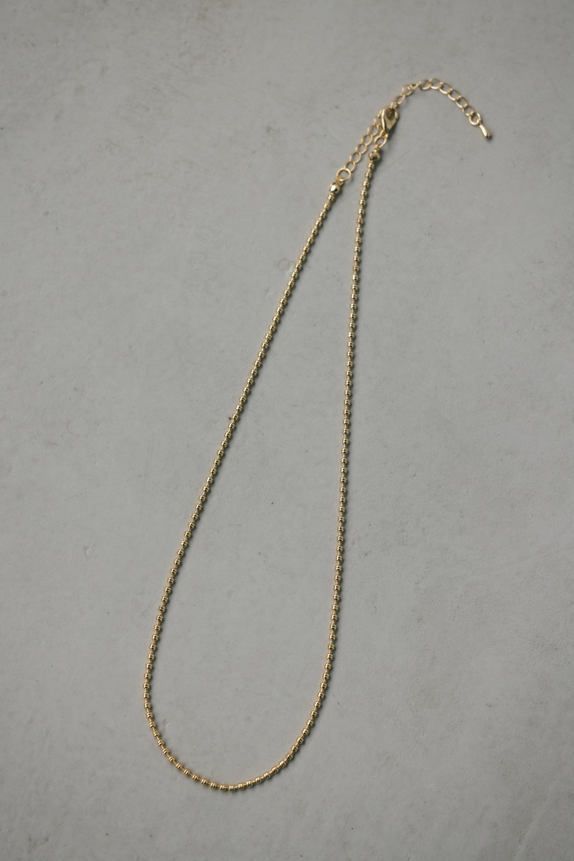 オーバルチェーンネックレス 詳細画像 GLD 3