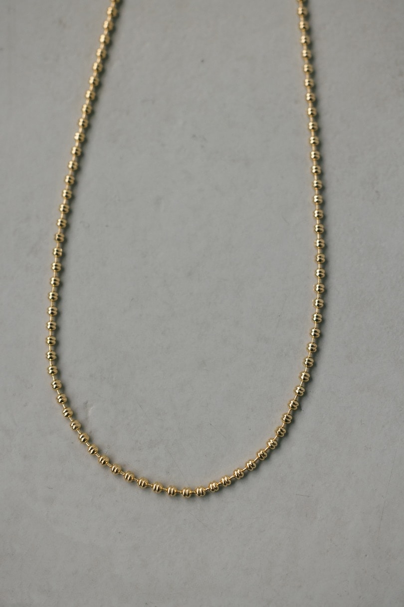 オーバルチェーンネックレス 詳細画像 GLD 4