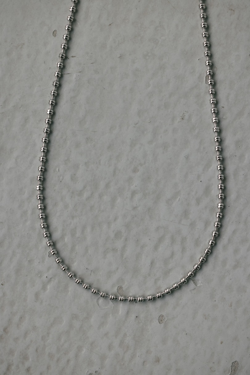 オーバルチェーンネックレス 詳細画像 SLV 4