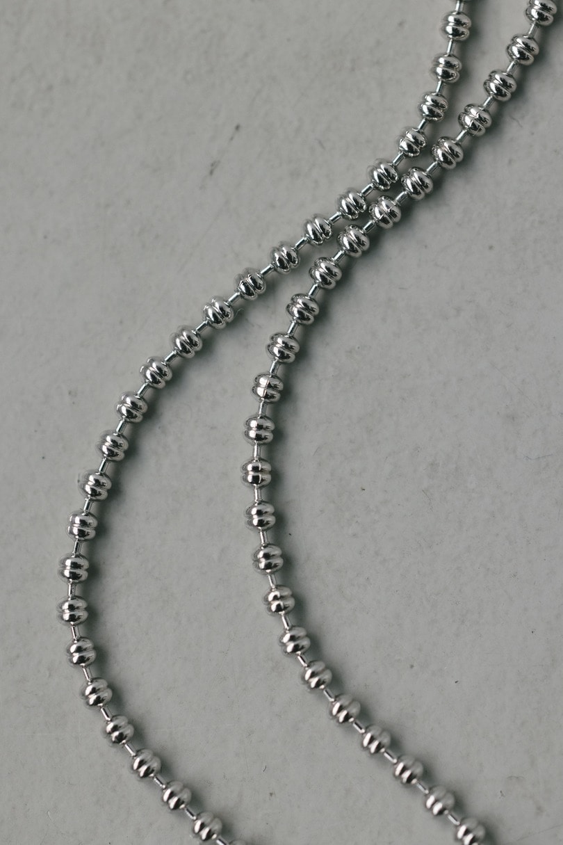 オーバルチェーンネックレス 詳細画像 SLV 5