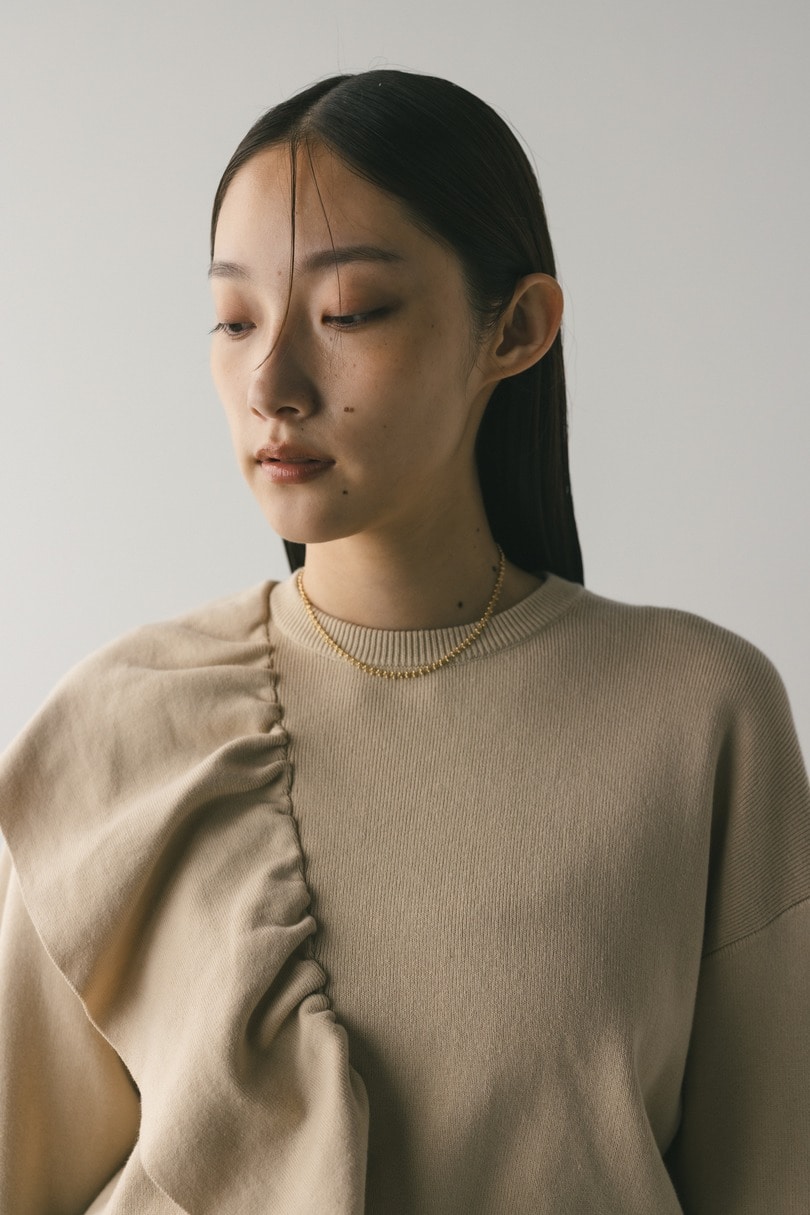 ビーズチェーンネックレス 詳細画像 GLD 2