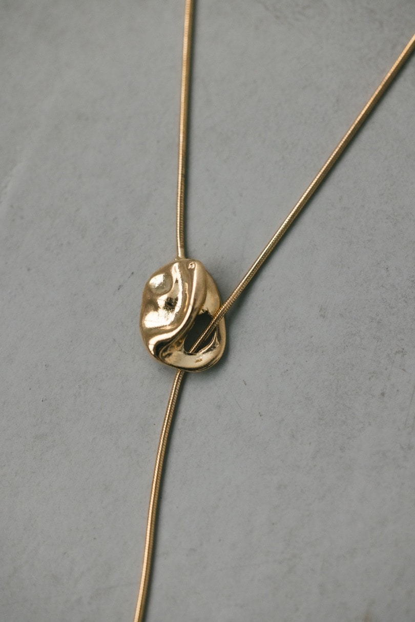 ニュアンスモチーフスライドネックレス 詳細画像 GLD 4