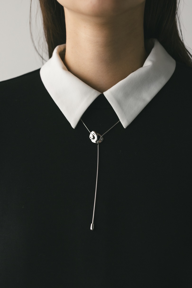 ニュアンスモチーフスライドネックレス