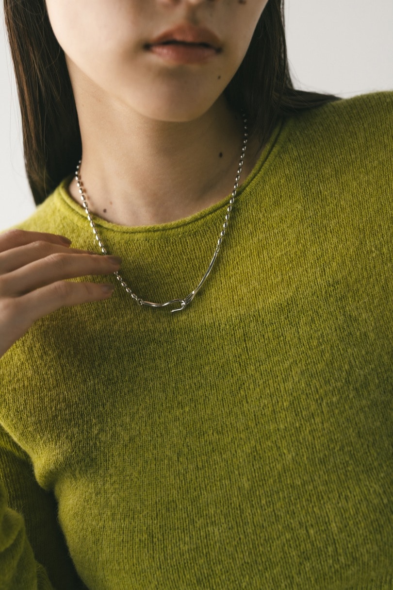 2WAYフックチェーンネックレス 詳細画像 SLV 3