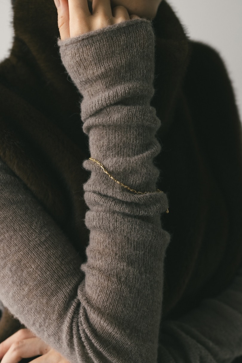 クロスチェーンブレスレット 詳細画像 GLD 2