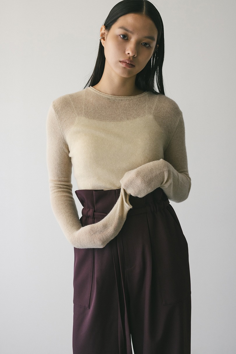 ロングスリーブソフトニット 詳細画像 IVOY 4