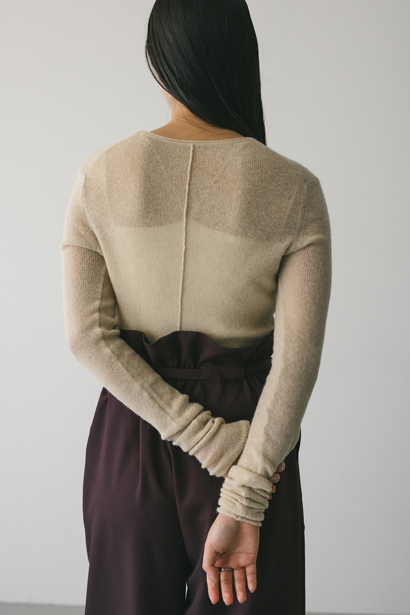 ロングスリーブソフトニット 詳細画像 IVOY 7