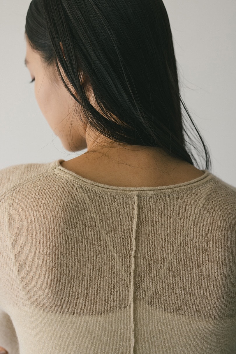 ロングスリーブソフトニット 詳細画像 IVOY 8