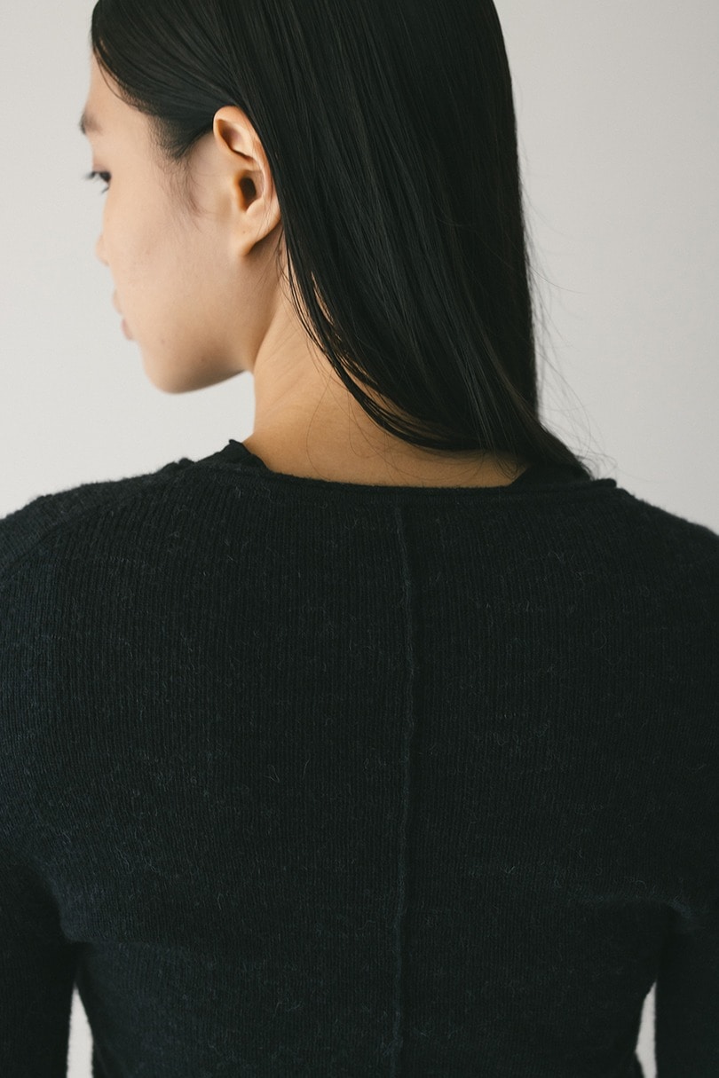 ロングスリーブソフトニット 詳細画像 BLK 11