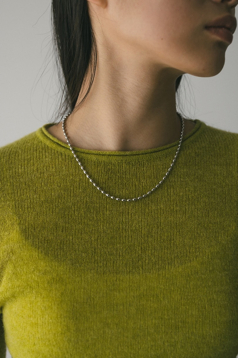 ロングスリーブソフトニット 詳細画像 LIME 5