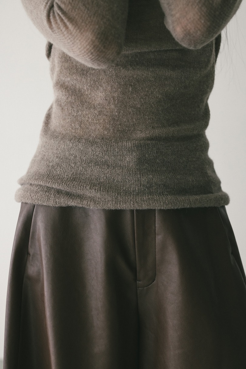 ロングスリーブソフトニット 詳細画像 GRY 5