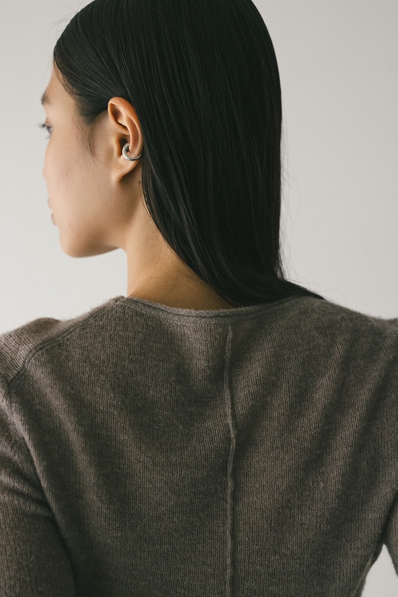 ロングスリーブソフトニット 詳細画像 GRY 8